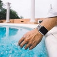 thumbnail image 5 of Men Stainless Steel Band for Apple Watch Series 11/10/9/8/7/SE, Ultra 3/Ultra 2 (49mm 46mm 45mm 44mm 42mm), Metal Link Bracelet with Butterfly Clasp, 5 of 6