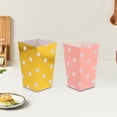 thumbnail image 4 of FONDOTIN 24Pcs Disposable Paper Popcorn Containers Assorted Colors Convenient Snack Buckets for Movie Night and Parties, 4 of 8
