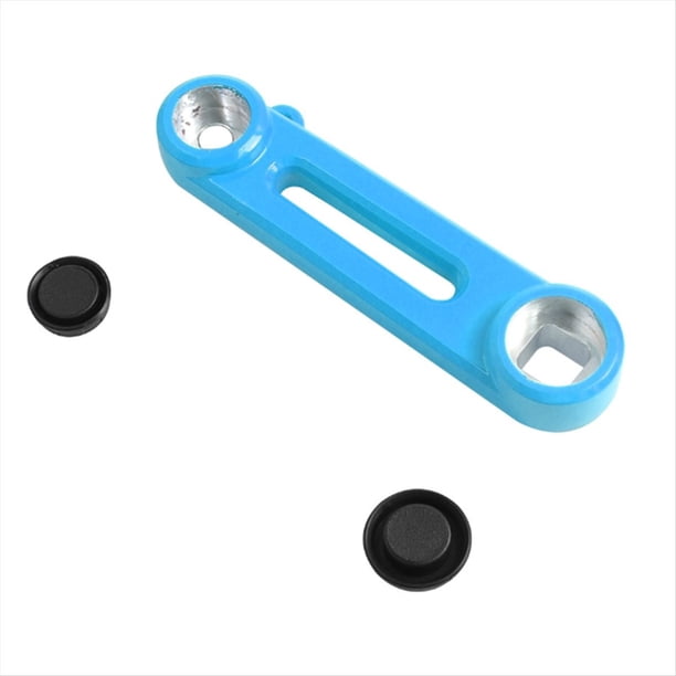 Brazo Amortiguador Delantero para XO con Cubierta de Fuerza para Brazo Grande y Pequeño, Piezas de Reparación para Patinete Eléctrico, Color Azul.