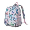 thumbnail image 2 of Rainbow Butterfly Student Backpack – Colorful Pattern with Watercolor Wings and Floral Garden Abstract Aesthetic Style, 2 of 4