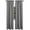 Black, variant on AK-Trading - Set of 2 Pcs. - Buffalo Check Plaid Gingham Window Curtain Treatments 100% Polyester Checker Plaid Window Curtain Panel - Made in USA - 54 inches x 72 inches - Blue