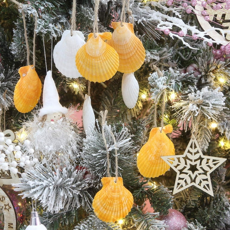 shell christmas ornaments