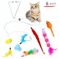 thumbnail image 2 of Paquete de 6 Juguetes Interactivos para Gatos Sunnimix con Puerta Colgante, 2 of 8