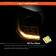 thumbnail image 4 of AKKON - Fits 2015-2020 GMC Yukon XL [Halogen Type] Projector Black Headlight Passenger Right w/ LED DRL Running Signal, 4 of 7