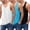 Black/White/Blue, variant on Men's 3 Pack Tank Tops Cotton Performance Sleeveless Casual Classic T Shirts