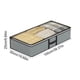 thumbnail image 3 of Bolsa de Almacenamiento Plegable para Debajo de la Cama, Organizador de Tela No Tejida Transpirable con Ventana Transparente y Asas Reforzadas, Cierre con Cremallera para Ropa, Mantas y Edredones,, 3 of 6