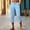 #423-Light Blue, variant on Ceisia Men's Cotton Linen Blend Ankle Pants with Decorative Buttons Split Hem Elastic Waist Pockets Loose Fit Casual 3/4 Length Bottoms White Gifts for Father M