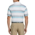thumbnail image 2 of Ben Hogan Men’s Striped Performance Golf Polo Shirt with UV Protection, 2 of 2