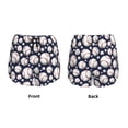 thumbnail image 5 of Picia Cute Basebal Pattern Women's 2 in 1 Athletic Running Shorts High Waisted Workout Casual Gym Sweat Shorts with Comfy Liner Zipper Pockets-Small, 5 of 9