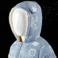 thumbnail image 4 of Hicidod Baby Winter Jackets Hooded Zipper Infants Fleece Lined Coats Cute Print Light Thicken Wrm Toddler Jacket, 4 of 7