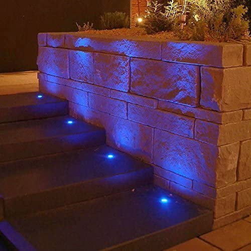Wifi Controlled Smart RGB LED Timer Deck Step Light Waterproof Outdoor Yard Lamp 