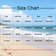 thumbnail image 4 of Tranfacy Kids Girls 6 Months To 3 Years Summer Print Round Neck Dress Short Sleeve Sweet Casual Style, 4 of 5