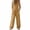 Yellow-women pants, variant on RongHuan Womens Linen Jumpsuits,Deep V Neck Button Up One Piece Overalls Summer Sleevelsss Wide Leg Rompers with Pockets