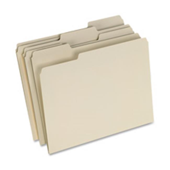 Chemises Carton Manila Smead à 2 Attaches - Format Letter, Coupe 1/3, Pour Archivage Robustes (Lot De 50)