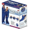 As Seen on TV Forever Lazy Footless Pajama Suit w/ Slipper Socks, Assorted Sizes, Blue