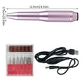 thumbnail image 4 of USB Electric Nail File Drill Adjustable Speed and Direction Portable Hand-held Manicure Polisher Machine, 4 of 6