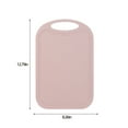 thumbnail image 2 of Anckoeil Cutting Boards for Kitchen Cutting Boards Plastic Cutting Board Non-Slip Kitchen Chopping Board with Hanging Hole Handle for Meat Veggies Cutting Boar, 2 of 7