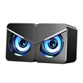thumbnail image 2 of Wired Speaker, 4D Stereo Sound Exquisite Design Stylish Desktop Computer Speaker  for Home, 2 of 7