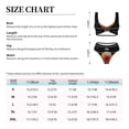 thumbnail image 6 of Wukai Orange Dalia Women's Bikini Set Two Piece,wimsuit High Waisted V Neck Twist Front Adjustable Spaghetti Straps Bathing Suit-Small, 6 of 7