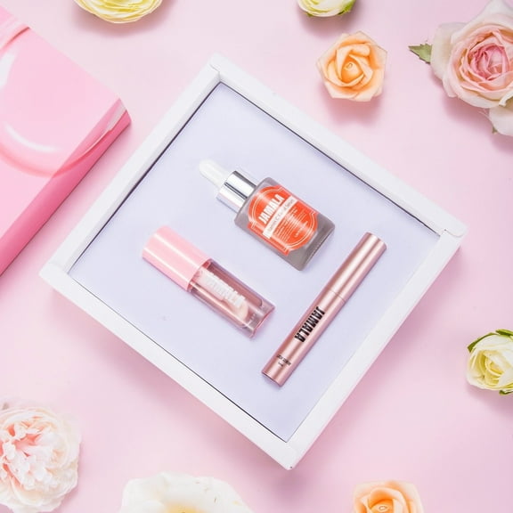 JAMALA 3-IN-1 Hydration Lip Oil , Vitamin C Facial & Lash Set