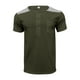 thumbnail image 1 of pstuiky Mangas cortas para hombre, Camisa informal de manga corta con cuello vuelto y cremallera de color liso para hombre ropa de hombre m, 1 of 2