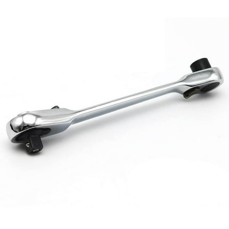 GOOHOCHY Compact Socket Wrench Tool Set for Mechanical Fix Use Made of Metal with 6 35mm Standard Size Silver