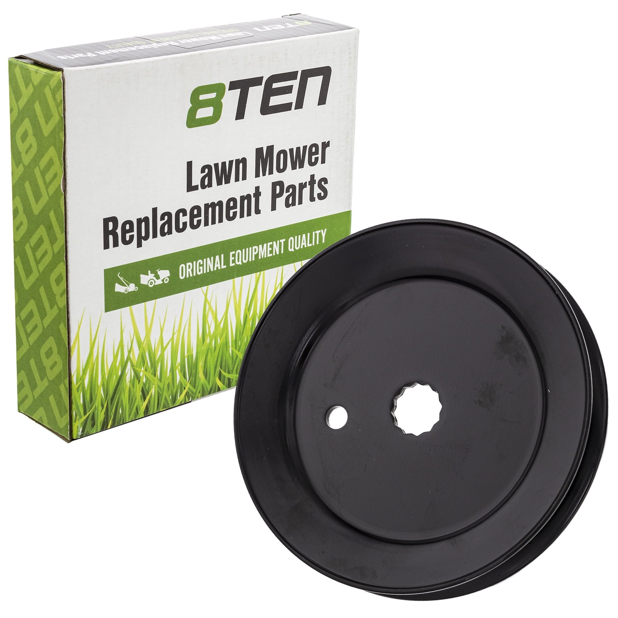 8ten Deck Spindle Pulley For Mtd Toro Lx460 112 0358 756 1187 810 Cpl2228y Black