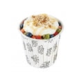 thumbnail image 5 of Panificio 4 oz Round Vintage Floral Paper Tall Baking Cup - Pleated - 3" x 3" x 2 3/4" - 200 count box, 5 of 7
