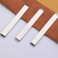 thumbnail image 3 of Stainless Steel Hemming Clips 3Inch Sewing Clip Measurement Ruler for Fabric, 3 of 13