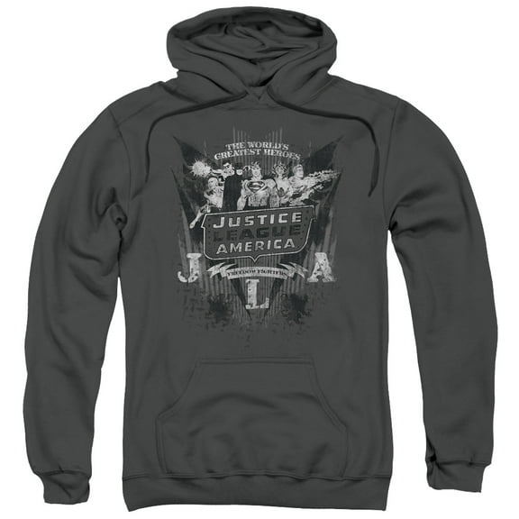 Dc - Greatest Heroes - Pull-Over Hoodie - X-Large