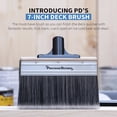 thumbnail image 3 of Precision Defined Deck Stain Brush | Large 7-Inch Deck Brush for Paints, Stains and Sealers (7-Inch), 3 of 5