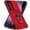 Red, variant on REQO for Samsung Galaxy S24 Case with HD Screen Protector & Kickstand & Slide Camera Cover,[Not for S24 Plus or S24 Ultra] [ Military-Grade ] Protective Phone for Galaxy S24