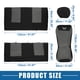 thumbnail image 4 of Kit universal de 9 fundas para asientos de coche Unique Bargains Fundas para asientos interiores de coche Patrón de mariposa gris, 4 of 7