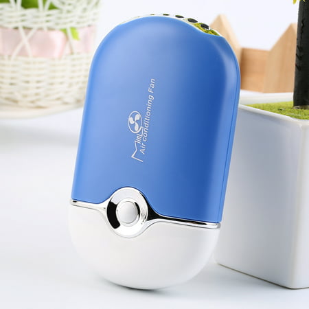 Rechargeable Portable Mini Handheld Air Conditioning Cooling Fan USB (Best Handheld Air Conditioner)