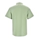 thumbnail image 4 of Camisas Para Hombre Camiseta retro de manga corta con botones de algodón y lino holgado para hombre (Green, 3XL), 4 of 7