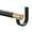 Matte Black/Gold, variant on Curtain Rods for 28-161” Windows, Splicing Construction, 1” Adjustable Drapery Rod with Aluminum Alloy Brackets and Finials for Window, Sliding Door, Patio, Living Room Decoration, Brushed Gold