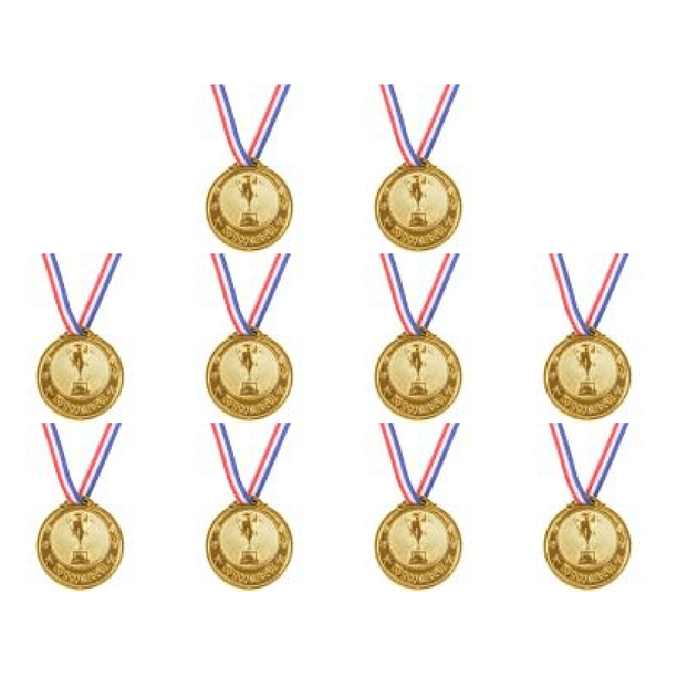 2 55 en Medalla Premio Competición Fútbol Oro Recompensa Del Ganador (Oro)