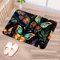 thumbnail image 5 of Butterfly Indoor Area Rug Carpet Mat - Polyester Non-Slip Machine Washable, 5 of 6
