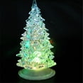 thumbnail image 7 of LED Christmas Tree Lights, Mini Acrylic Light Up Tree, Color Changing Decorations Indoor, Holiday for Bedroom Table, 7 of 7