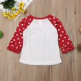 thumbnail image 5 of Countdown Until Christmas Kids Girl Long Sleeve Tops Letter Printed, 5 of 5