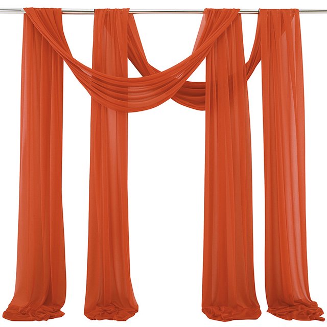 LCXmlly Ensemble de Rideaux de Fond pour Poêle à Rôtir (2 Pcs) Paillettes Résistant à la Décoloration Sans Plis Doux Élégant Décoration de Mariage Extérieure