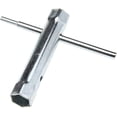 thumbnail image 2 of 10Pcs Dual-Ended Wrench Socket Plumber Back Nut Tap Spark Plug Spanner Set Extended Spark Plug Wrench (10), 2 of 4