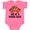 Hot Pink, variant on Inktastic Virginia Beach Souvenir Cute Boys or Girls Baby Bodysuit