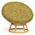 thumbnail image 1 of Replacement Papasan Cushion Cover 55 Inch - Waterproof, Tear-Resistant & Stylish - Fits Large Papasan Chair - Leaves Pattern, 1 of 7