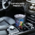 thumbnail image 6 of Lsque inside out 2 Pattern 20oz Car Cup with Lid and Straw, Insulated Coffee Cup with Straw Topper, Spill Proof Travel Coffee Mug, Stainless Steel Tumble, 6 of 8