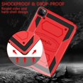 thumbnail image 3 of GoldCherry for iPad Pro 11 Case, iPad Pro 11 Case 2020, Shock-Resistant Drop-Proof and Shock-Resistant Hybrid Rugged case(with Built-in Stand), for iPad Pro 11 inch 2018/2020 Release Tablet(Red), 3 of 6
