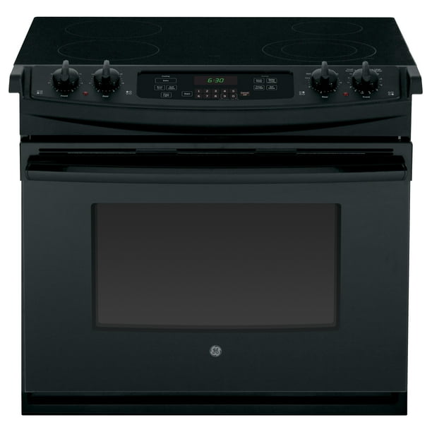 GE Appliances JD630DFBB 30 Inch DropIn Electric Range Black Walmart