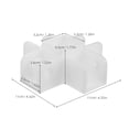 thumbnail image 2 of unbranded 2Ud Piezas De Conector Para Toldo Con Soporte Para Uso En Exterior, 2 of 7