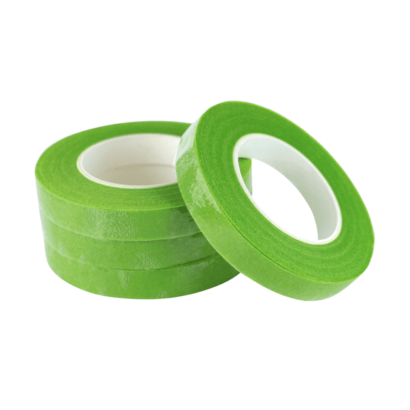 FindTape Flower / Bouquet Stem Wrapping Tape: 1/2 in. x 30 yds. (Green) 4-pack