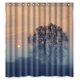 thumbnail image 1 of ABPHQTO Cortina de ducha Sunrise View Cortina de ducha impermeable 160x180 cm, 1 of 2